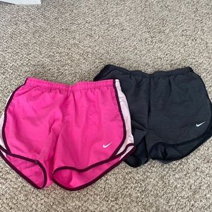 BUNDLE OF 2 NIKE KIDS SHORTS - both size large